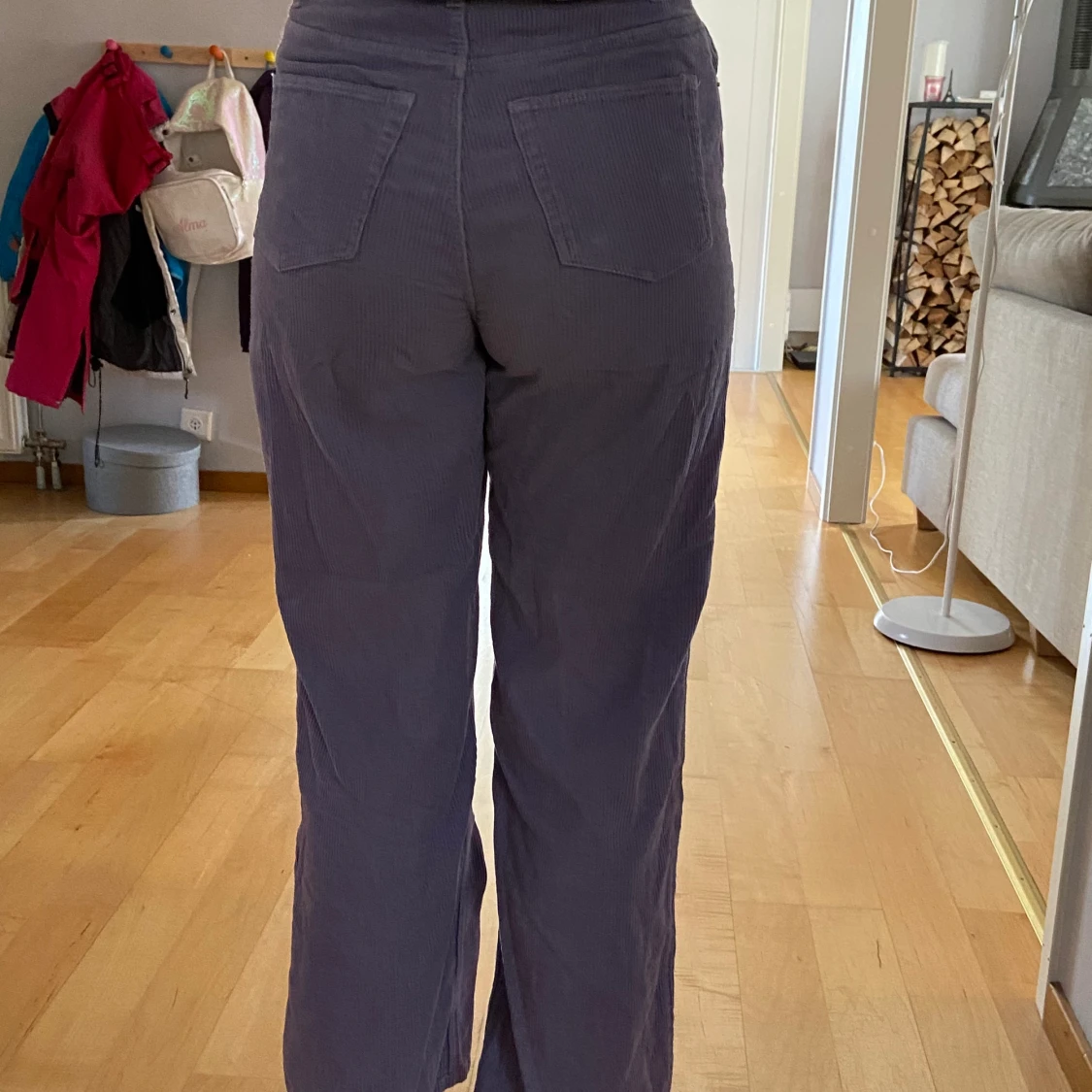 Lila manchester byxor - 90