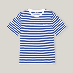 Ganni t - shirt  - En Ganni tröja, anledning att jag säljer är för att jag inte riktigt haft tillfälle att ha på mig den. Köptes för 850 så säljer den bara lite billigare, vid stort intresse blir det budgivning. Skriv privat om ni har frågor💙 KÖP DIREKT FÖR 800 + frakt 