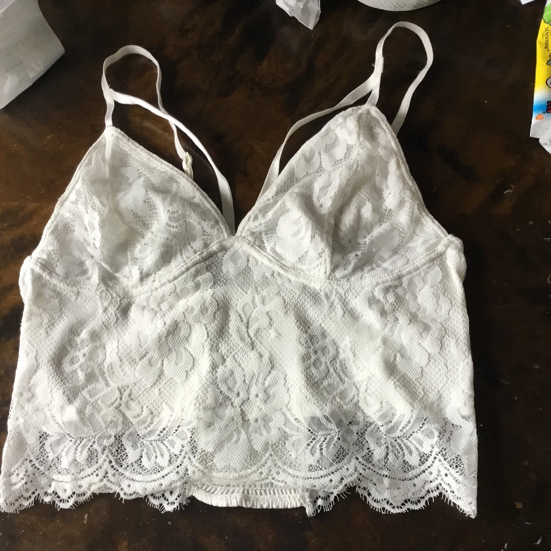 Söt summer vit topp