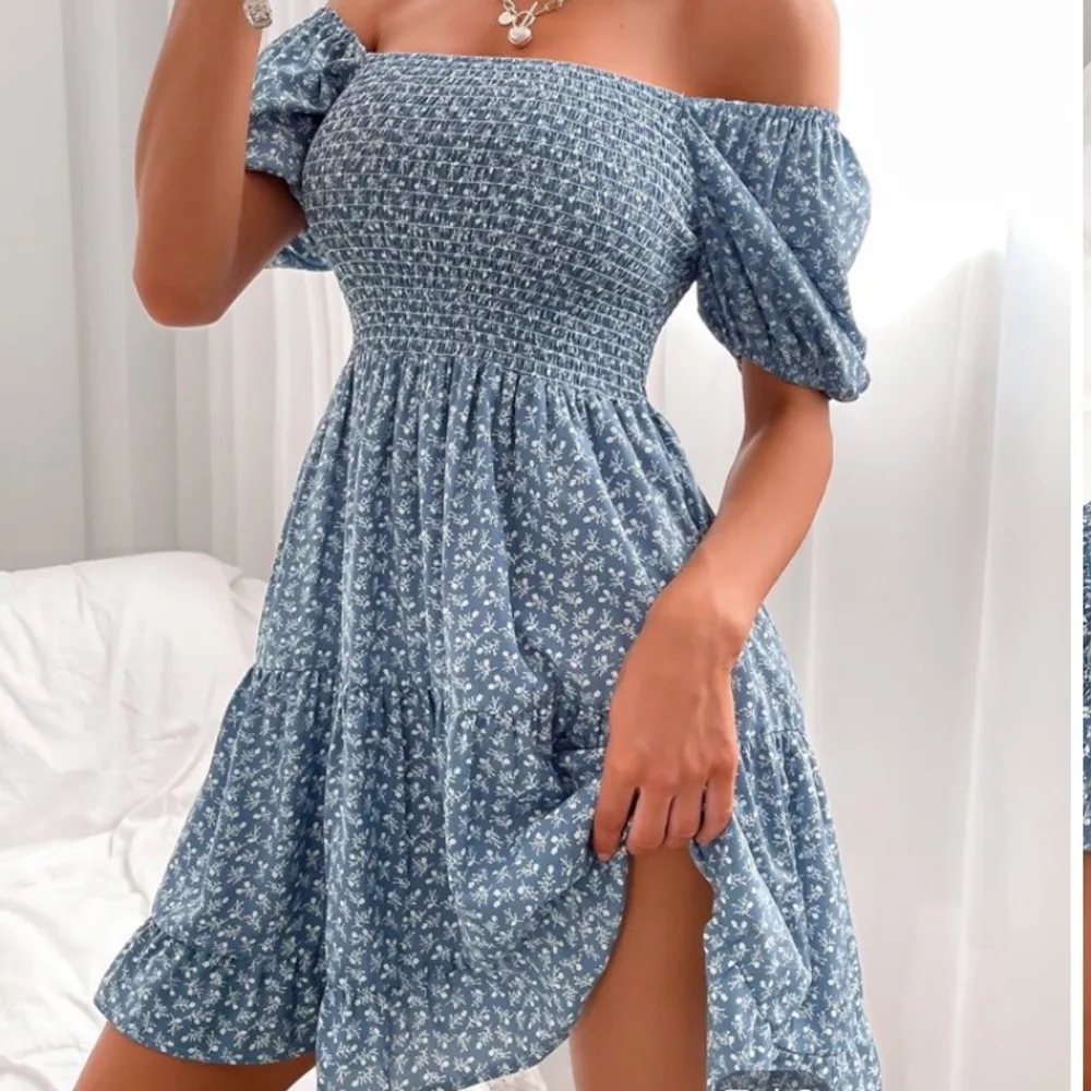 Jätte söt ljus blå sommar klänning, helt oanvänd. Hör av dig vid intresse!!💕. Klänningar.