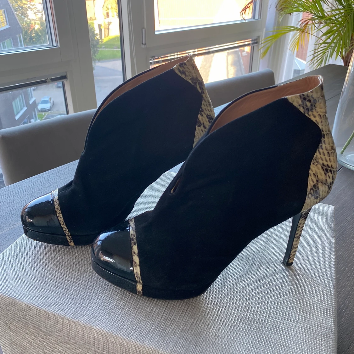 Ny Malene Birger tronchetto skor