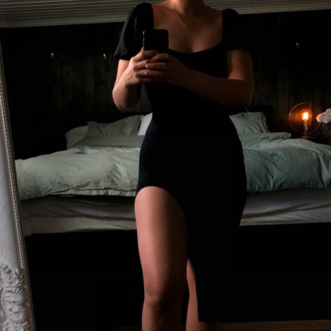 Klänning med slits Storlek 38 - 90