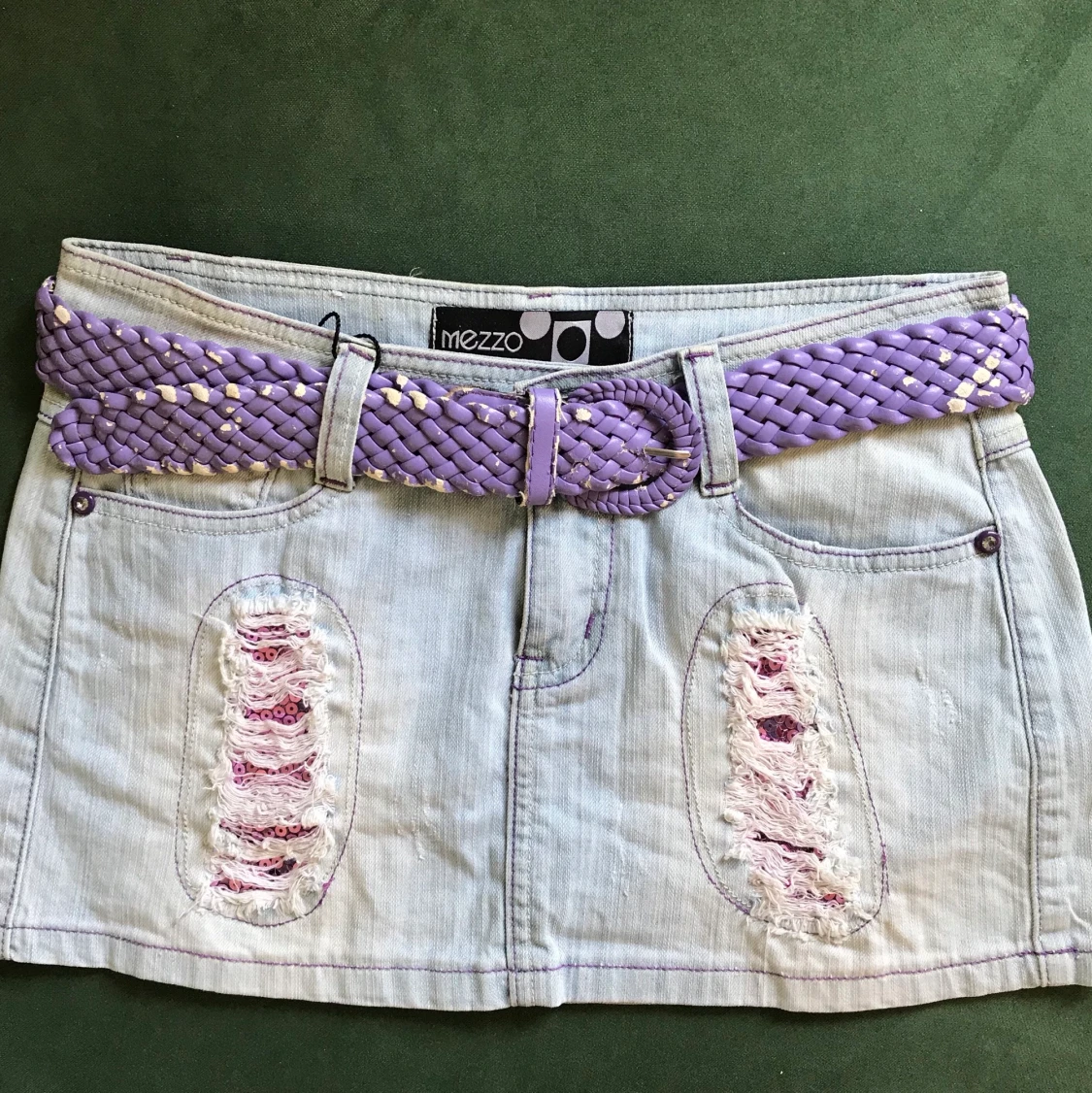 Unik jeanskjol  - 90