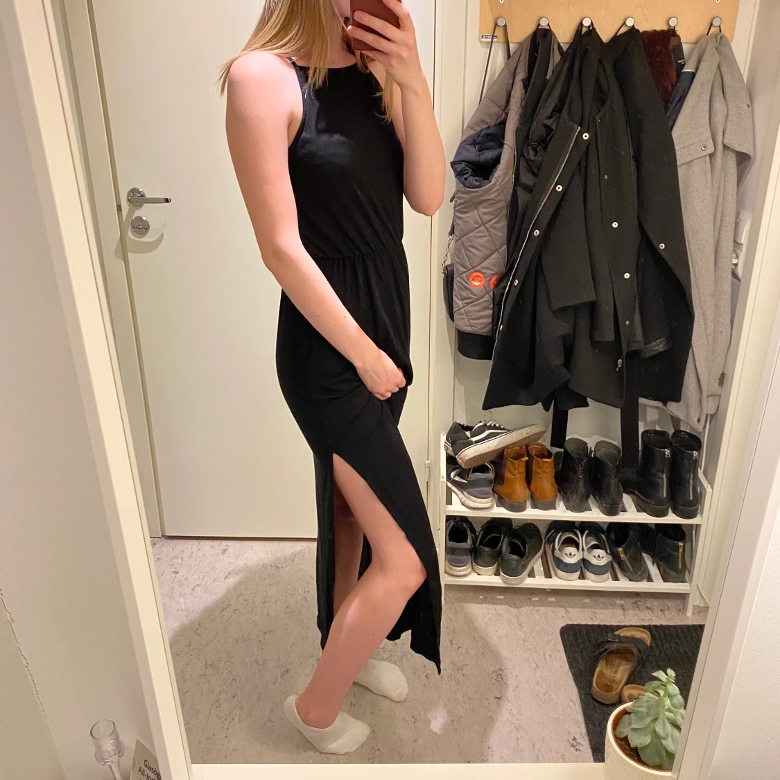 Svart långklänning  - 90