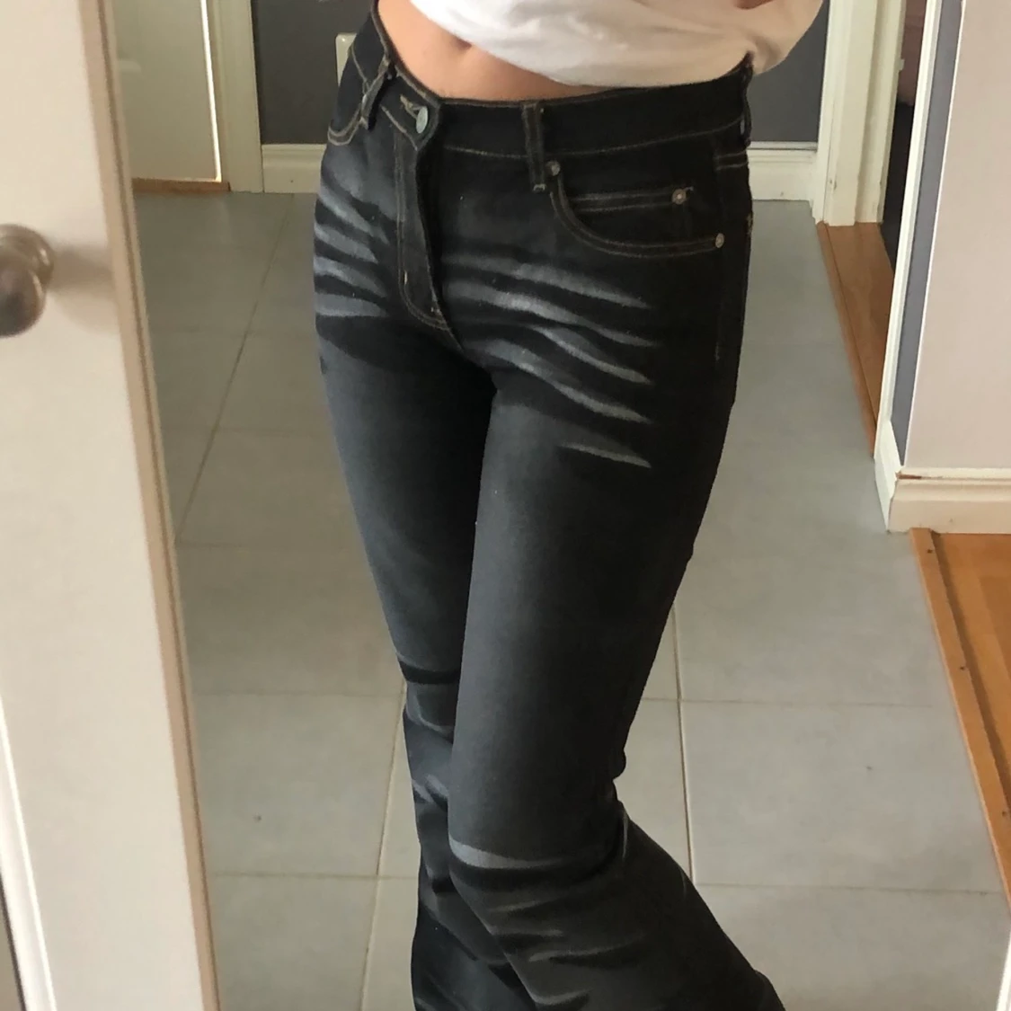 Byxor med coolt mönster - 90