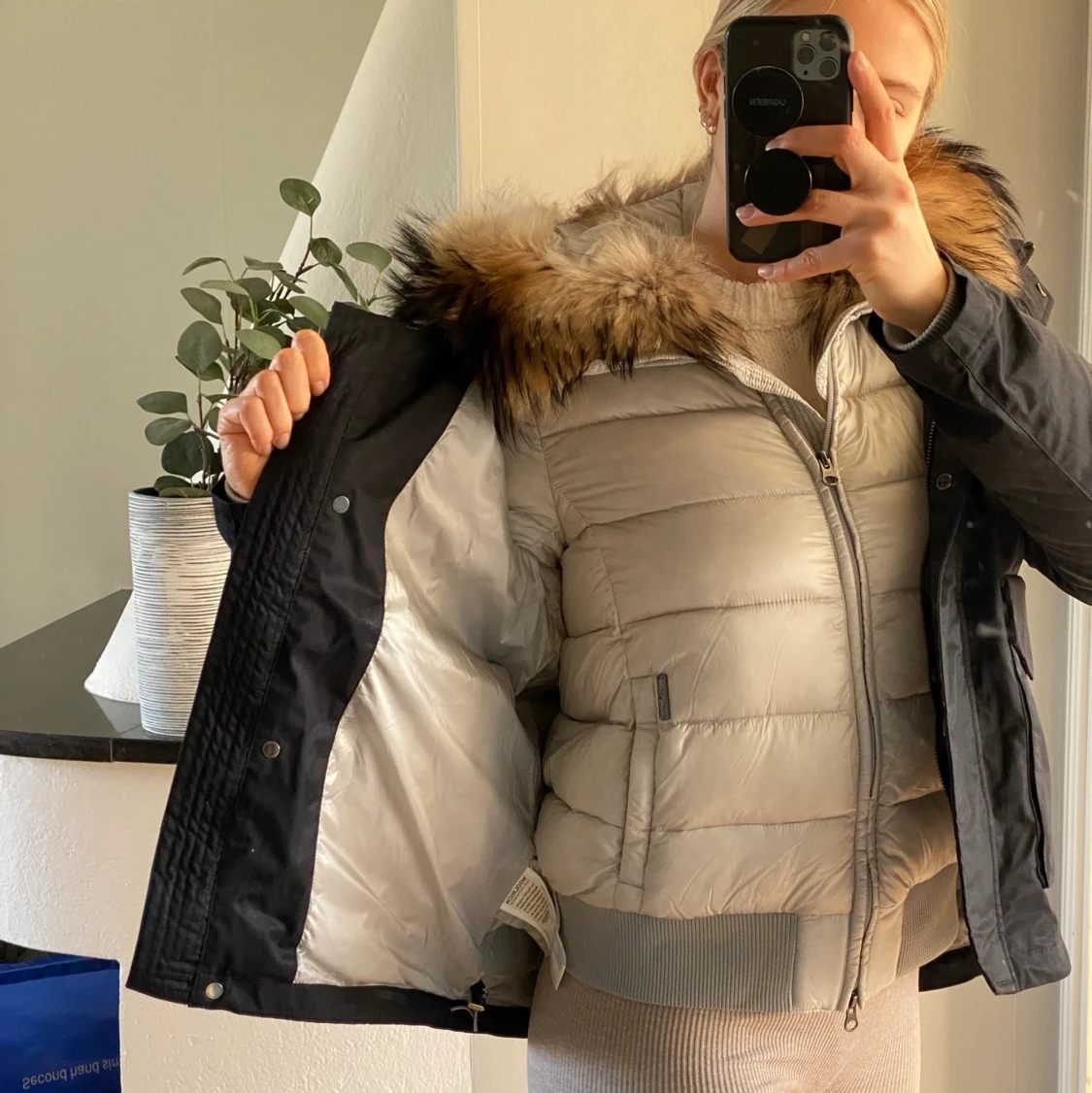 Woolrich 3 in 1 short parka - 90