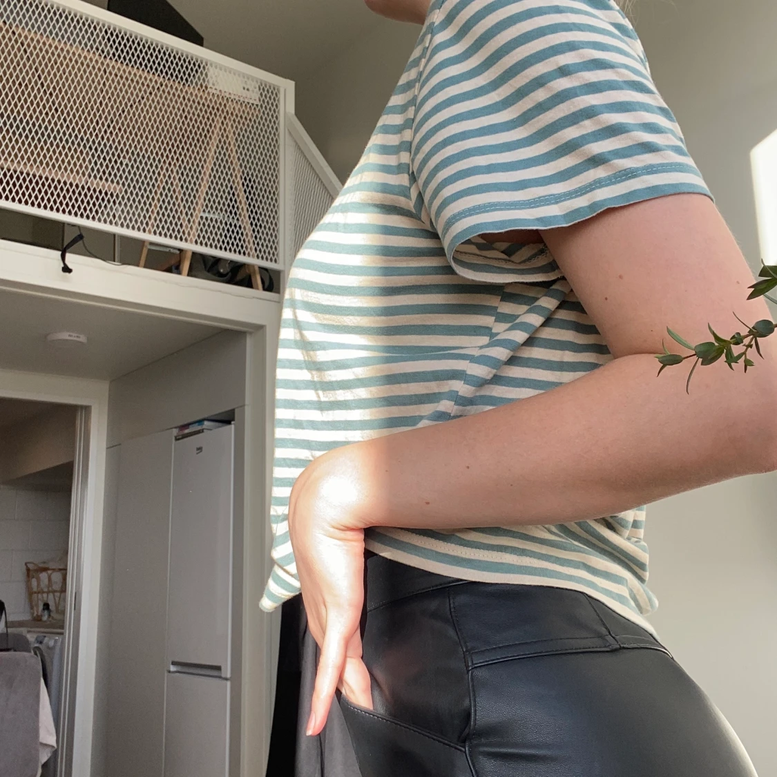 Randig T-shirt  - 91