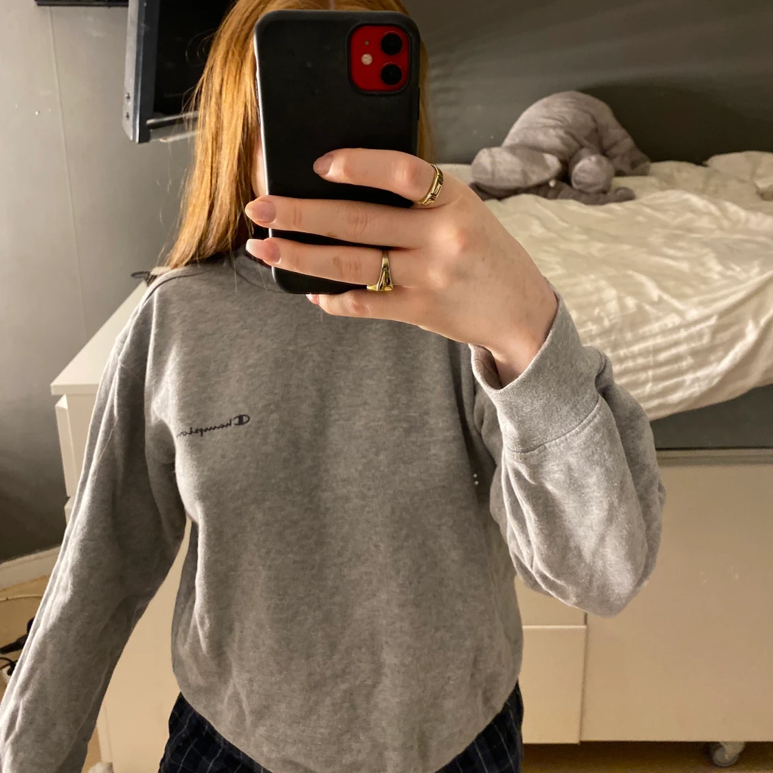 Grå Champion tröja