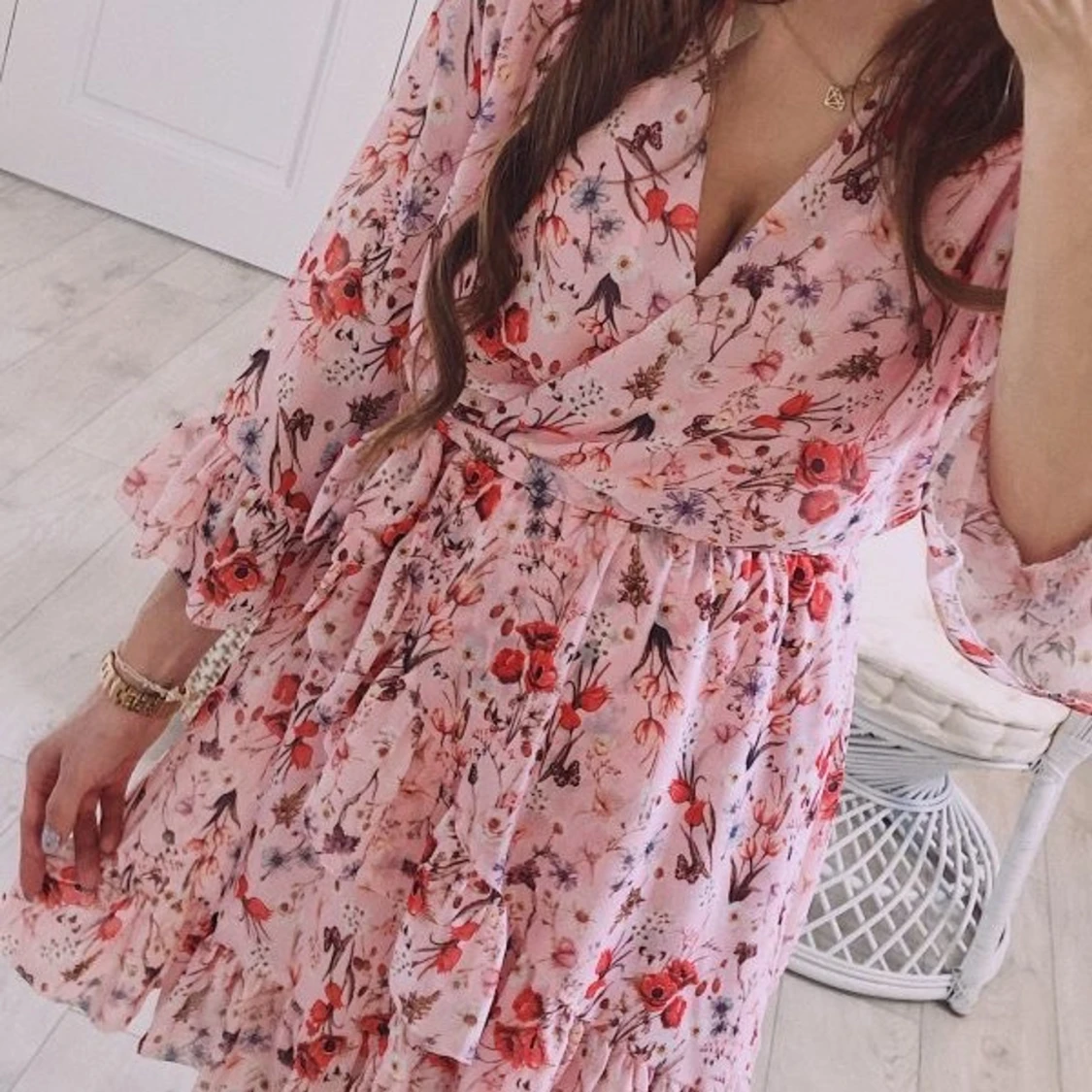 Sommar klänning, helt ny, storlek 36-38  - 90