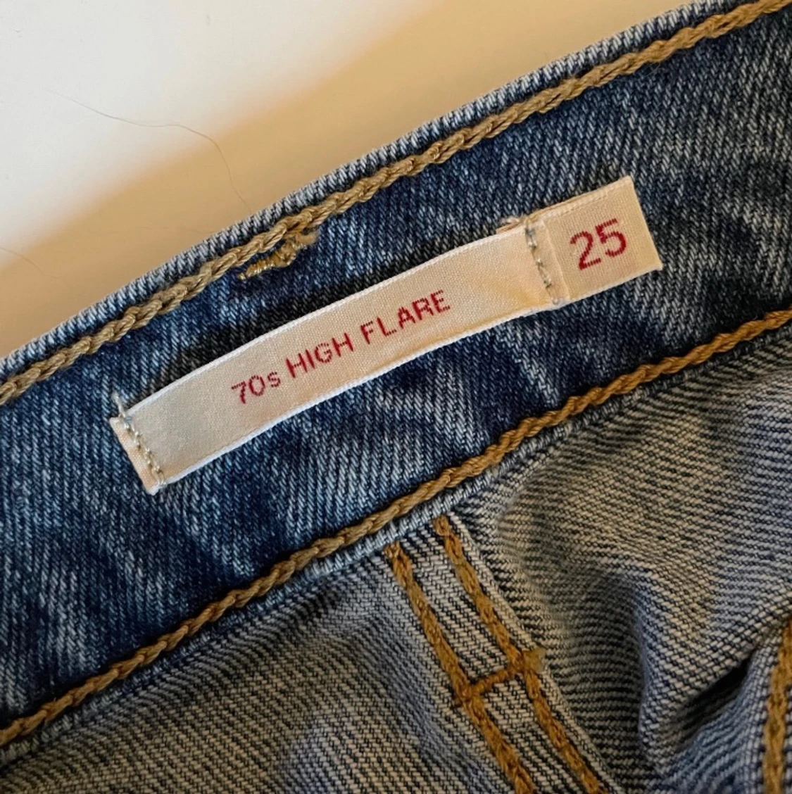 70’s high flare Levi’s  - 90