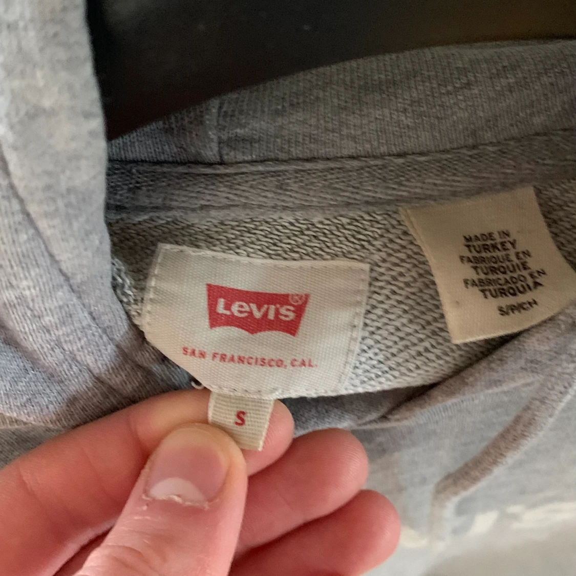 Levis grey hoodie - 91