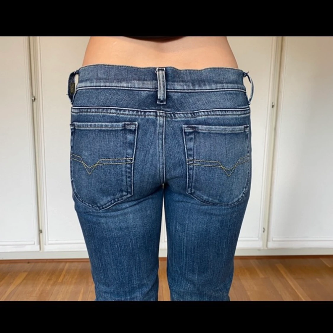 Lågmidjade disel jeans😍 - 90