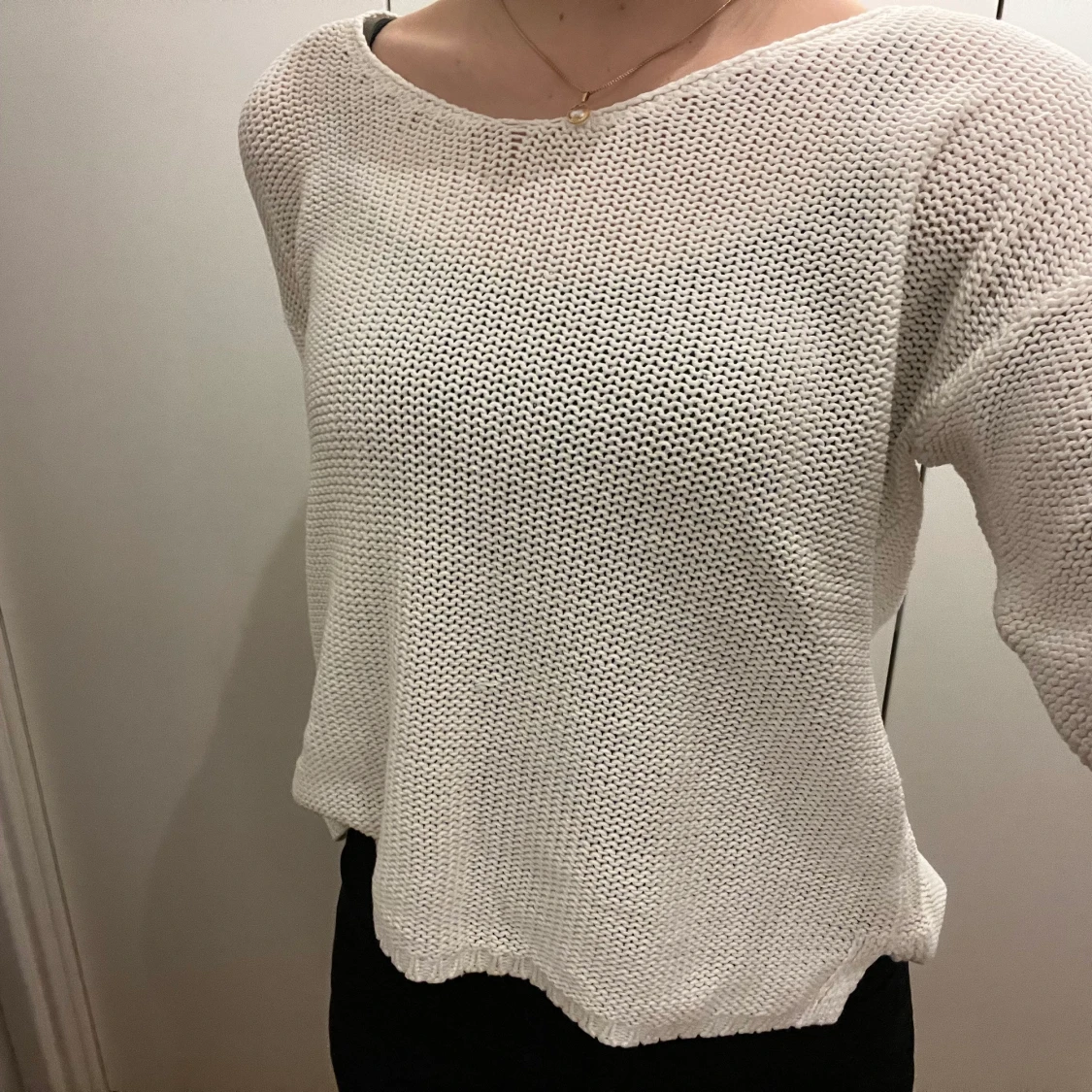 Stickad tröja - 90