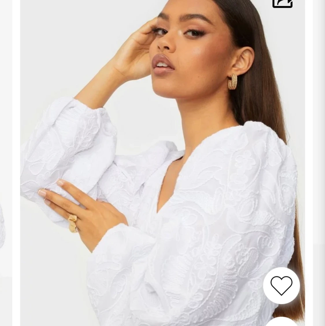 Superfin vit klänning från samsoe samsoe - 91