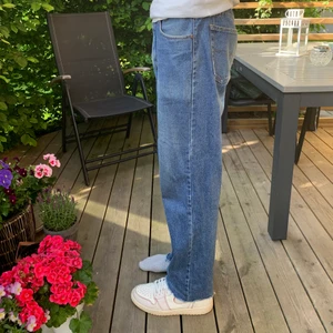 Six jeans vintage - Bagge jeans, blåa , 