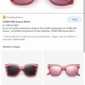 Chimi eyewear solglasögon i Guava och formen 008. Fodral och låda följer med. Köpa för 1000kr på chimis egna butik i Stockholm 