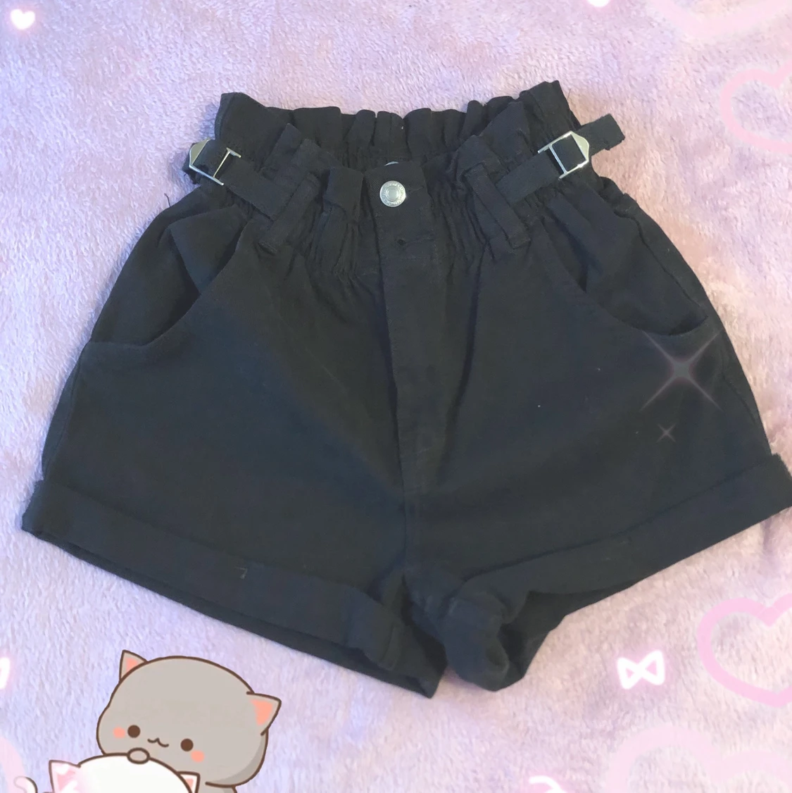 Svarta shorts, super fina