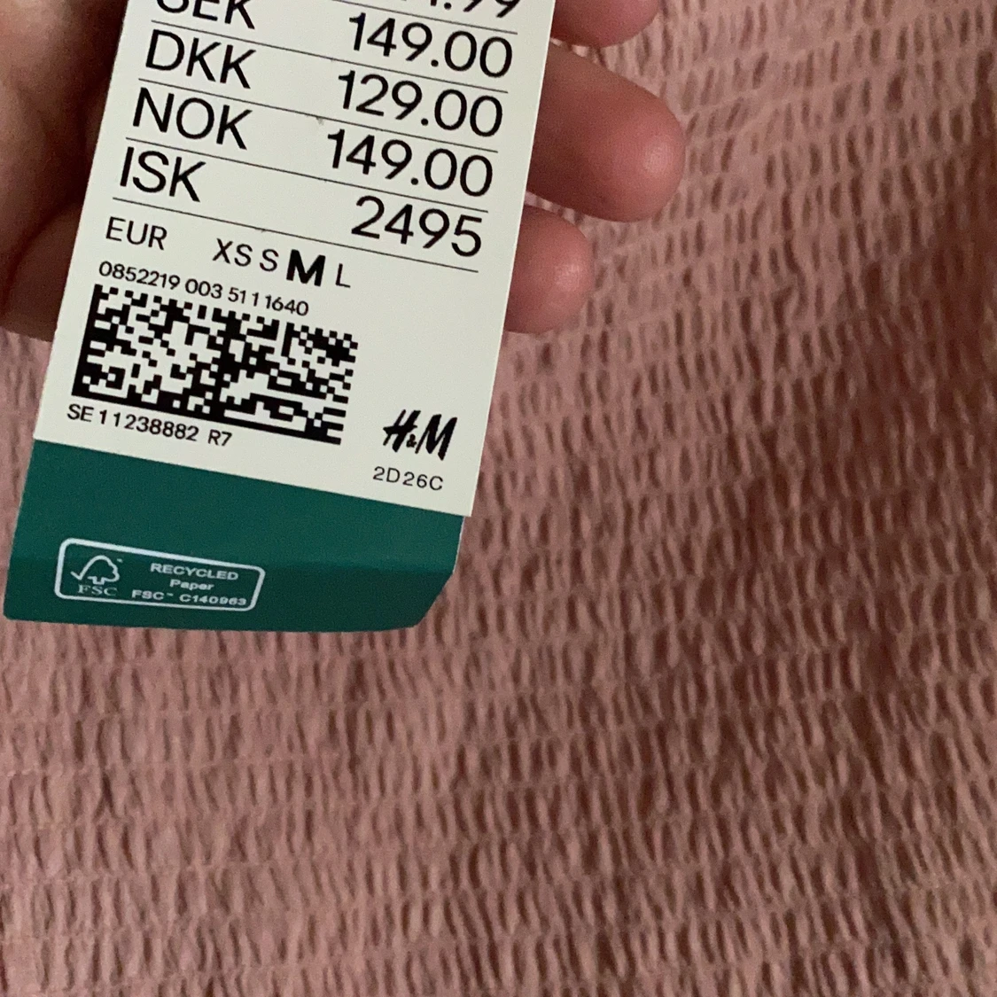 Rosa off shoulder topp  - 90