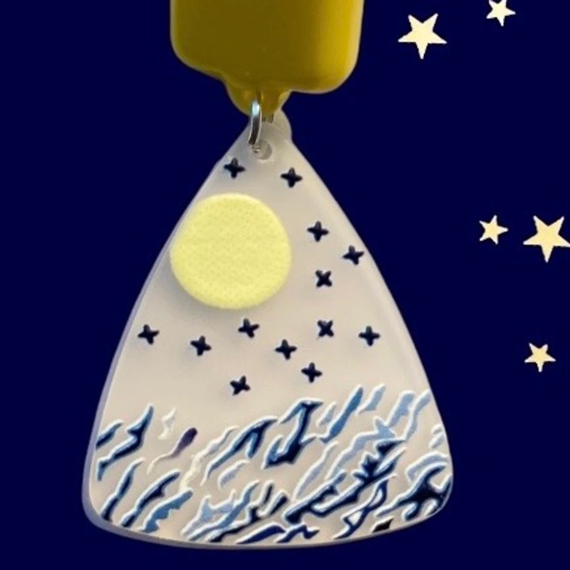 Golden night earrings 🌕🌚 - 90