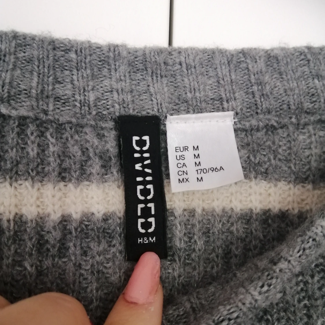 Hm stickad tröja  - 91
