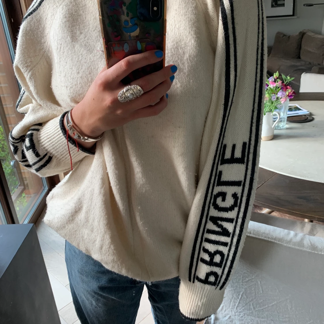 Stickad tröja  - 91