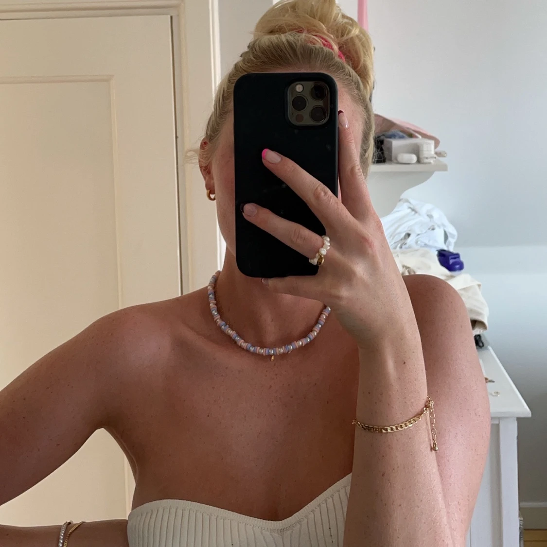 Ljuslila halsband 😈😈