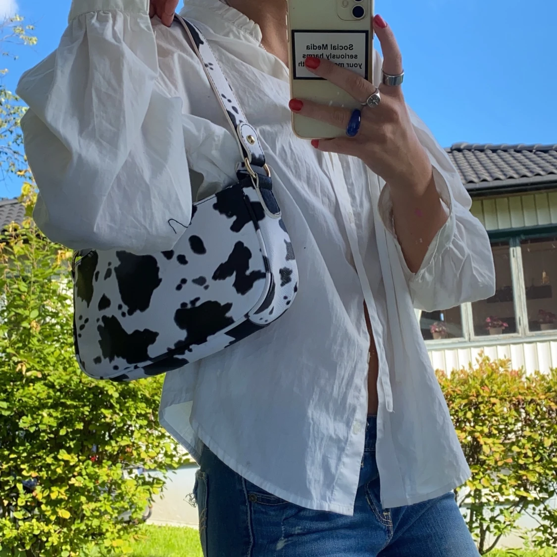 Komönstrad väska  - 91