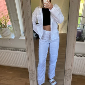 LINNEBYXOR!! -  Vita linnebyxor från H&M i strl S. Nypris: 299kr