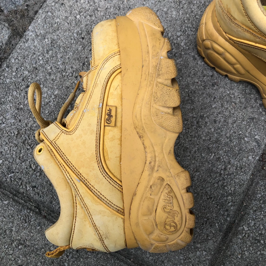 Buffalo Sneakers Camel  - 90