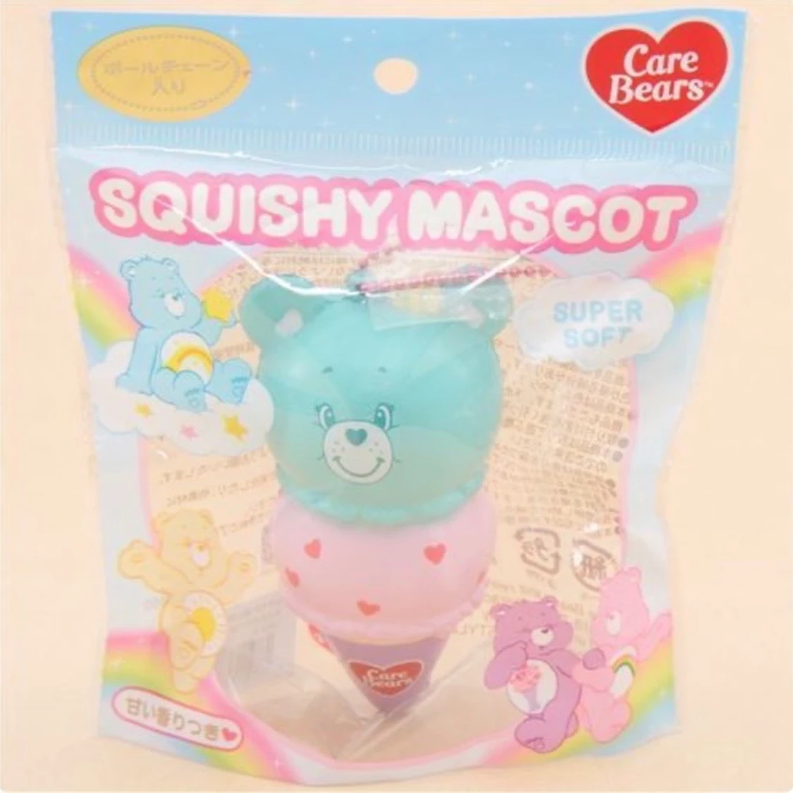 Care bear ice cream squishy