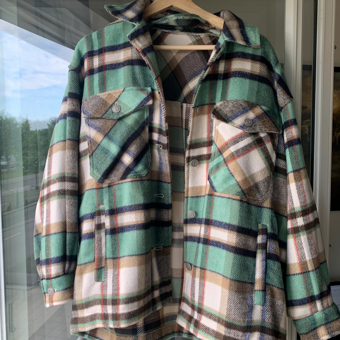 Jacka i flanell från zara - 91