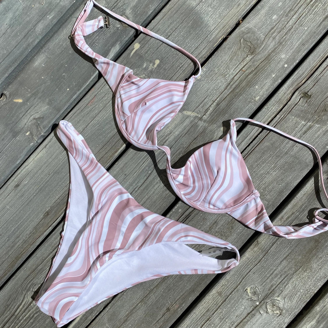 Randigt bikini-set  - 91