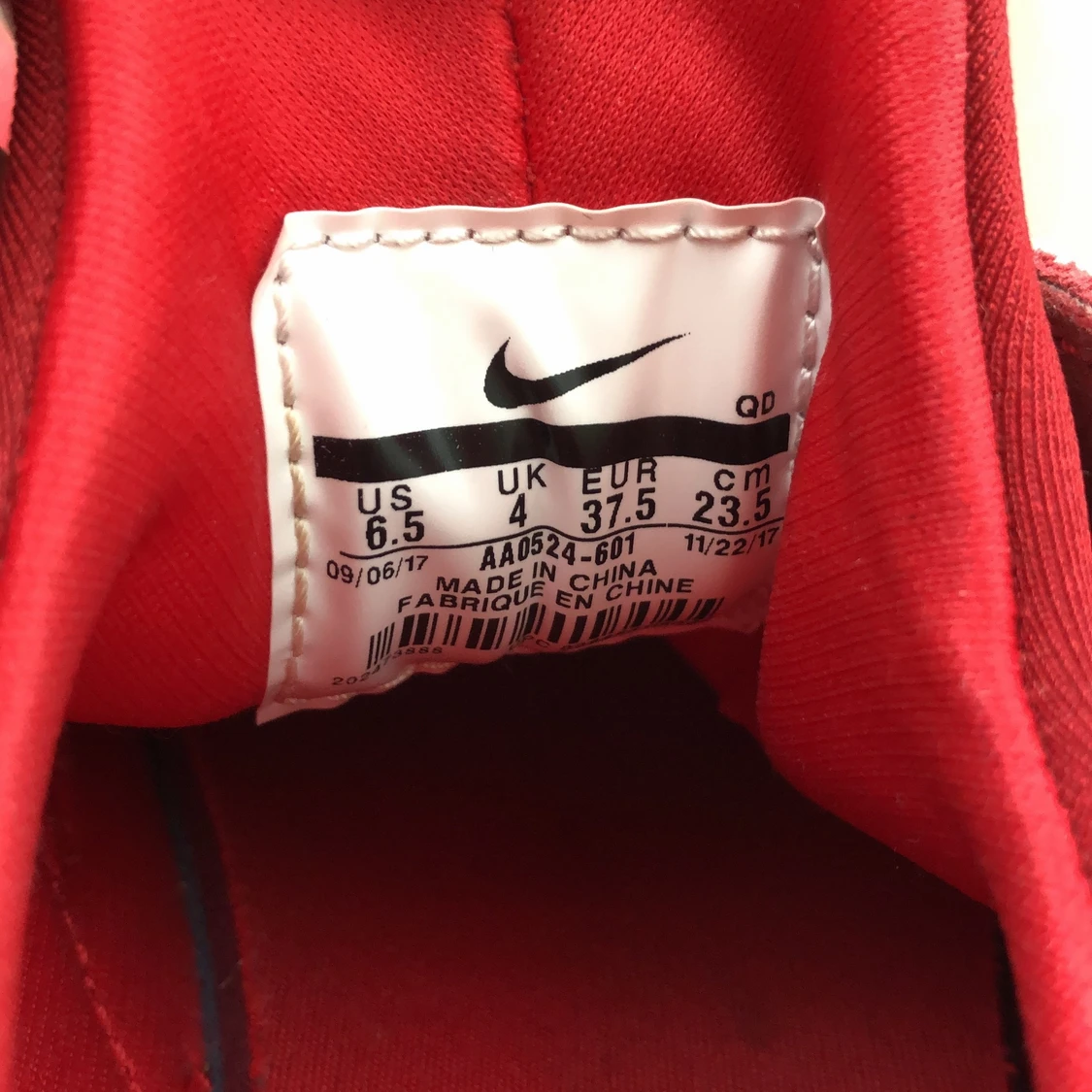 Röda Nike Huaraches  - 91