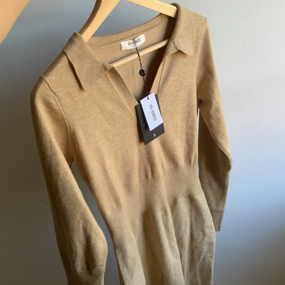 4th & reckless stickad klänning