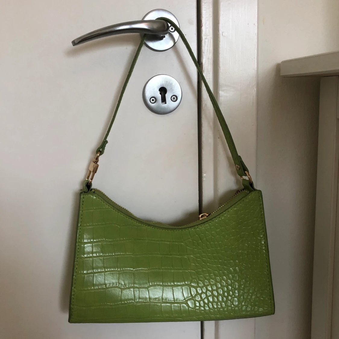 grön axelväska - 90
