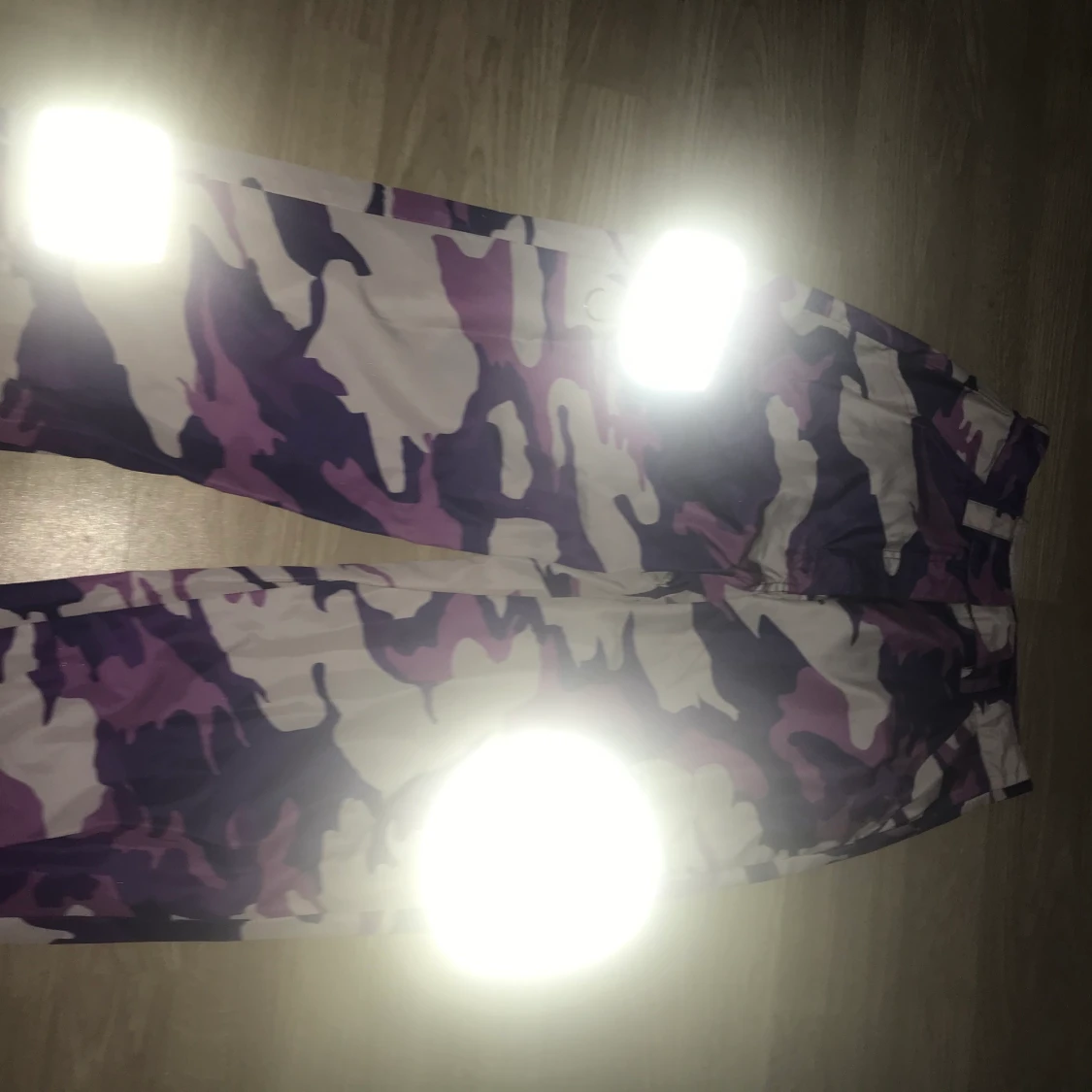 Lila cargo byxor - 91