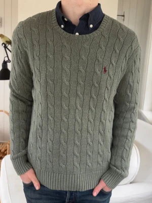 Polo ralph lauren cableknit - medium modell: 182cm, 72kg