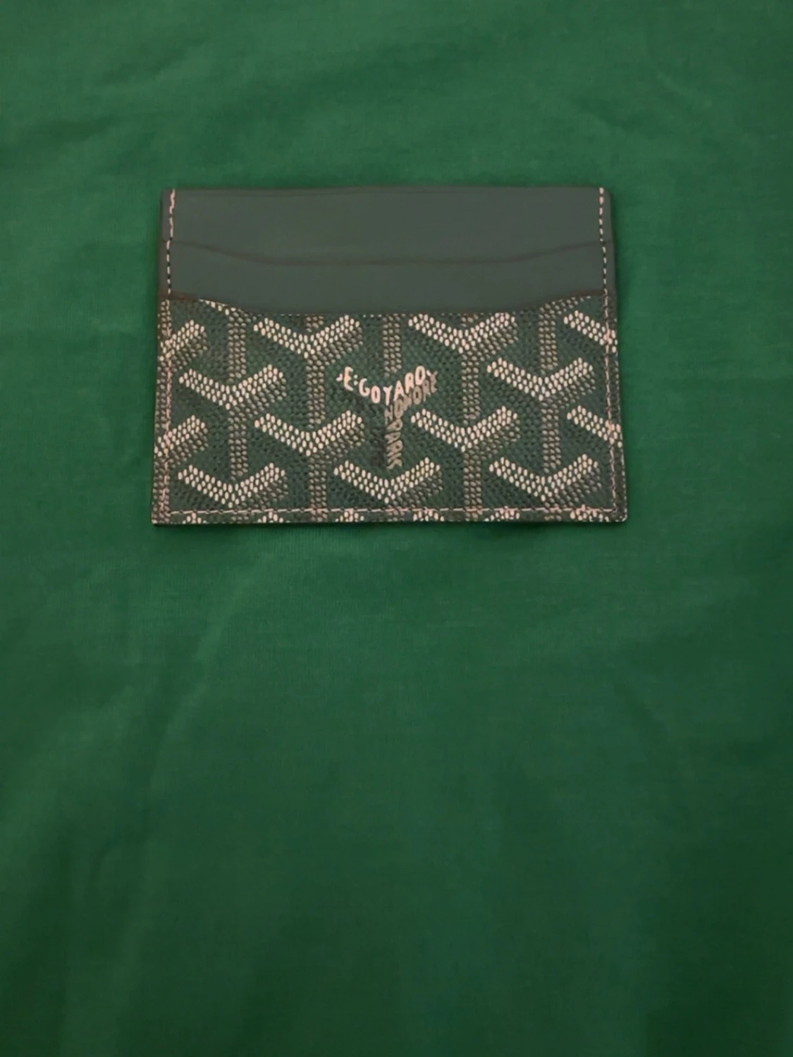 Grönt kortfodral  - 1