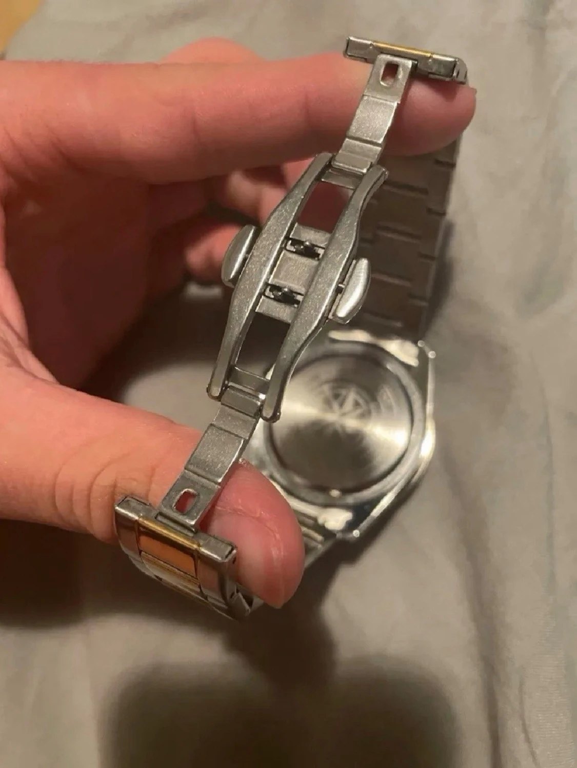 Blå och silver Komono herrklocka - 2