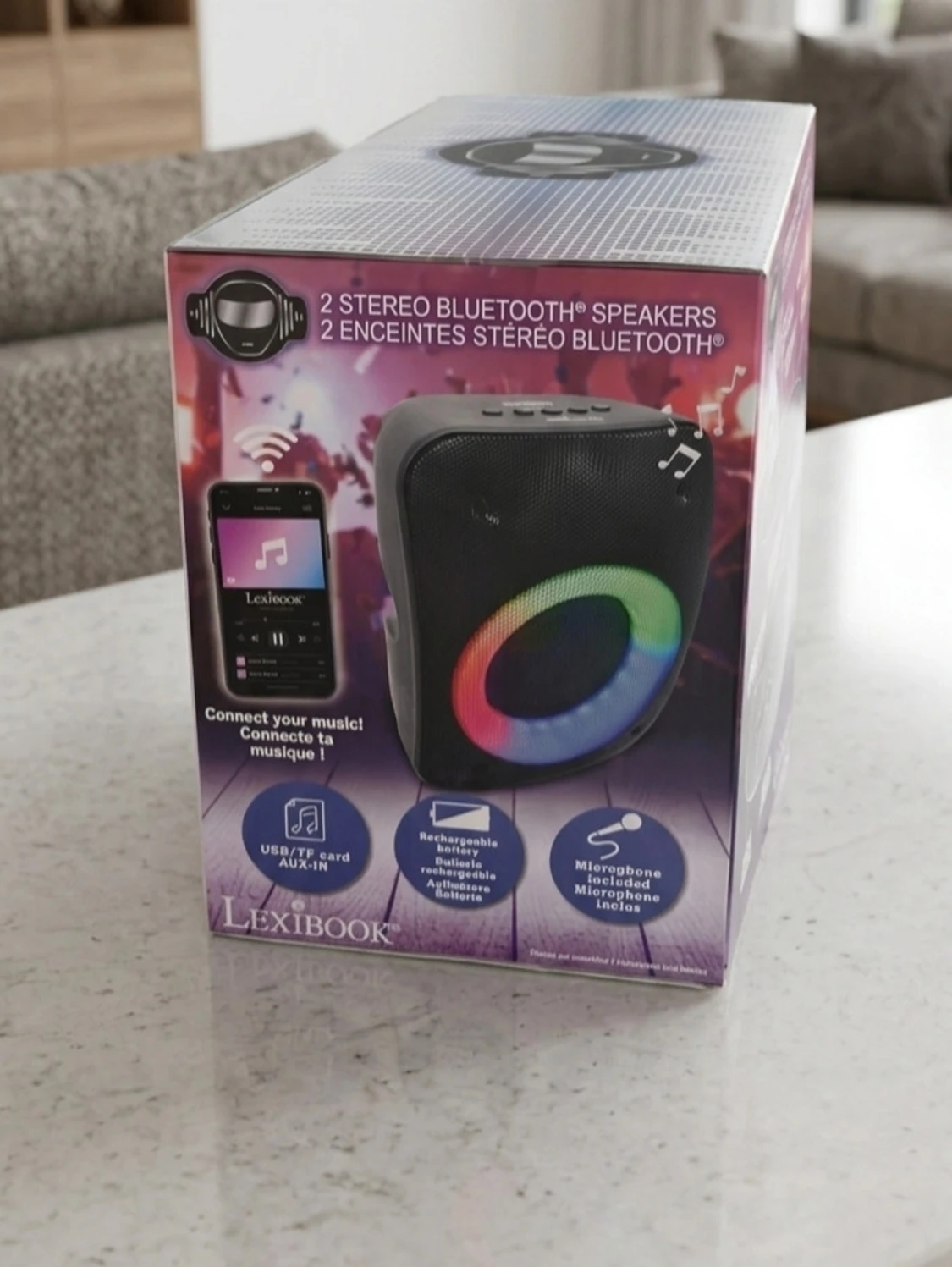 Lexibook trådlösa Bluetooth-högtalare - 2