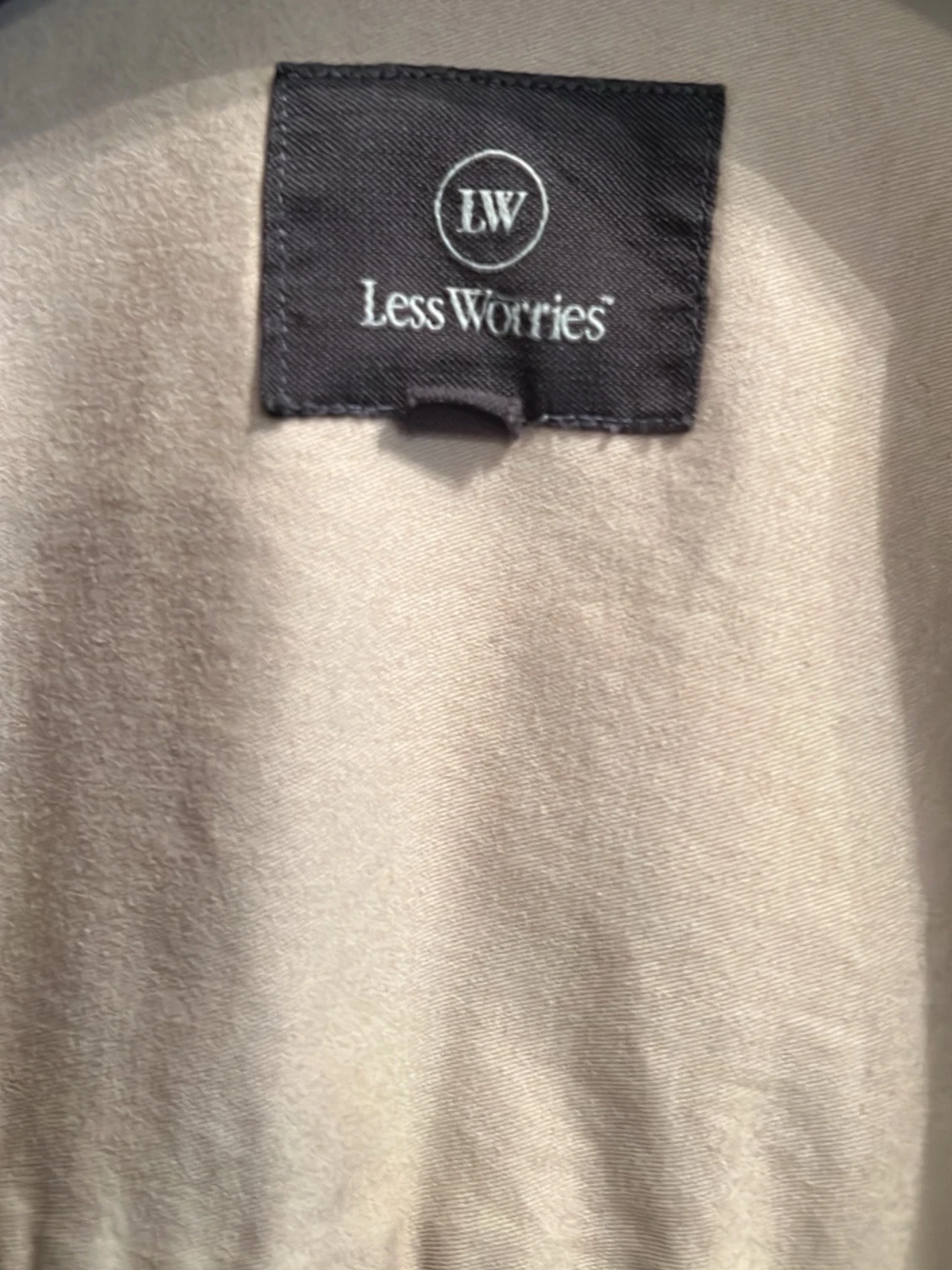 Beige overshirt från Less Worries - 1
