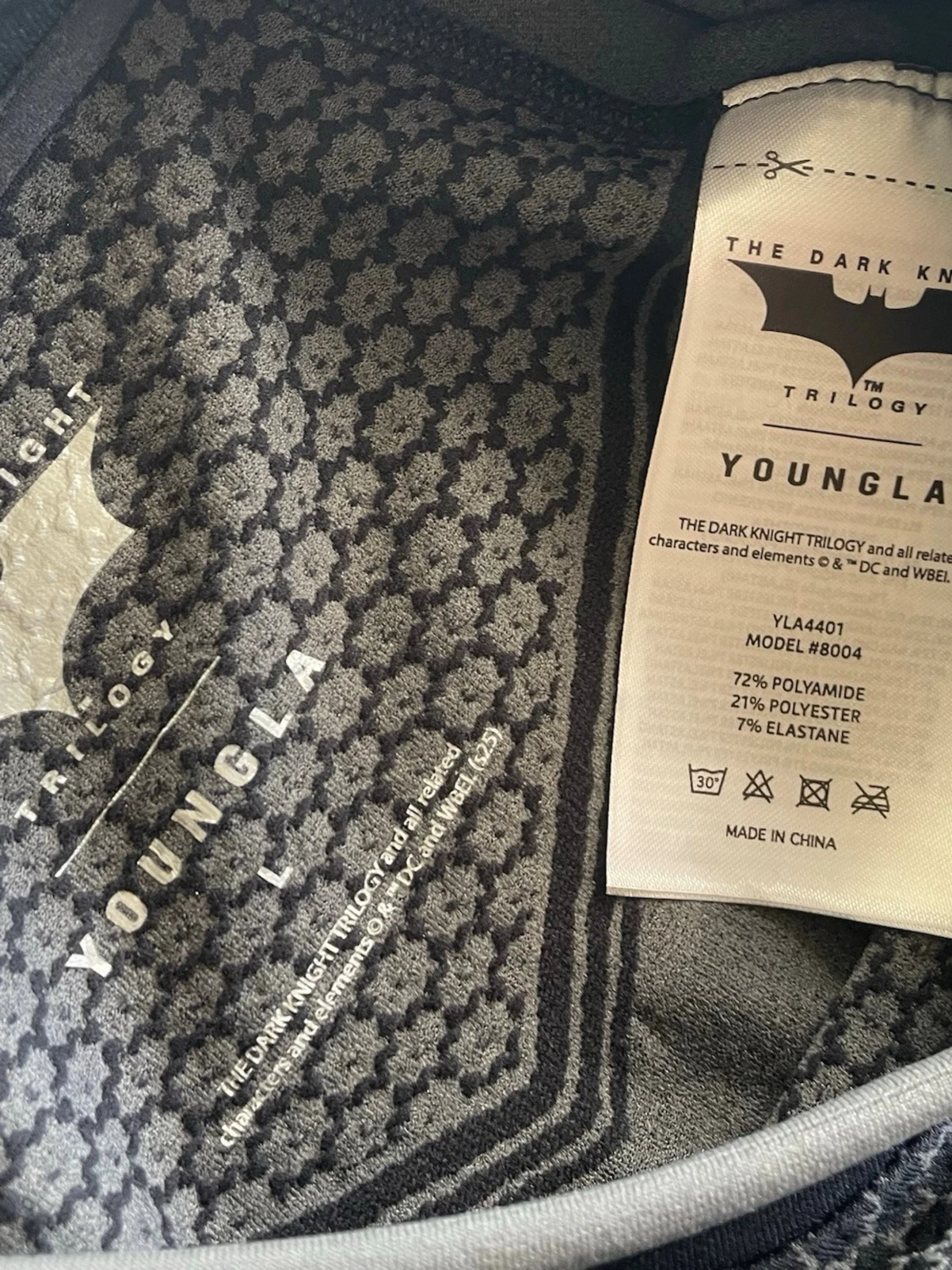 Svart Batman träningströja YoungLA - 2