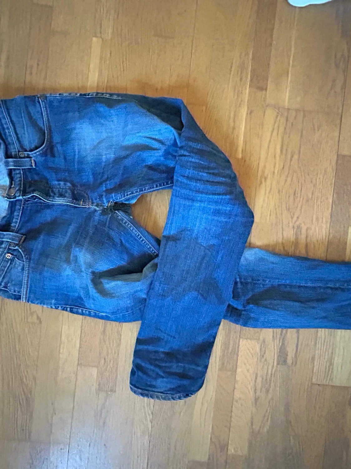 Blå jeans från Nudie Jeans Co