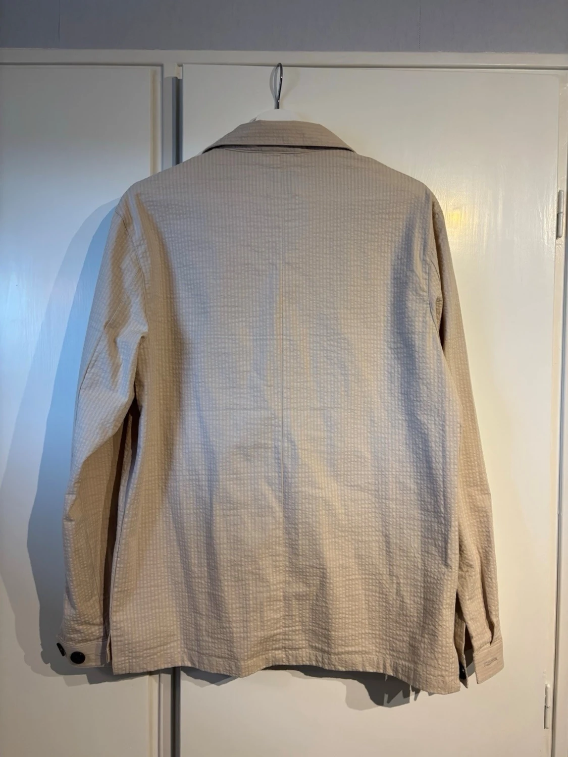 Beige overshirt från John Henric - 1