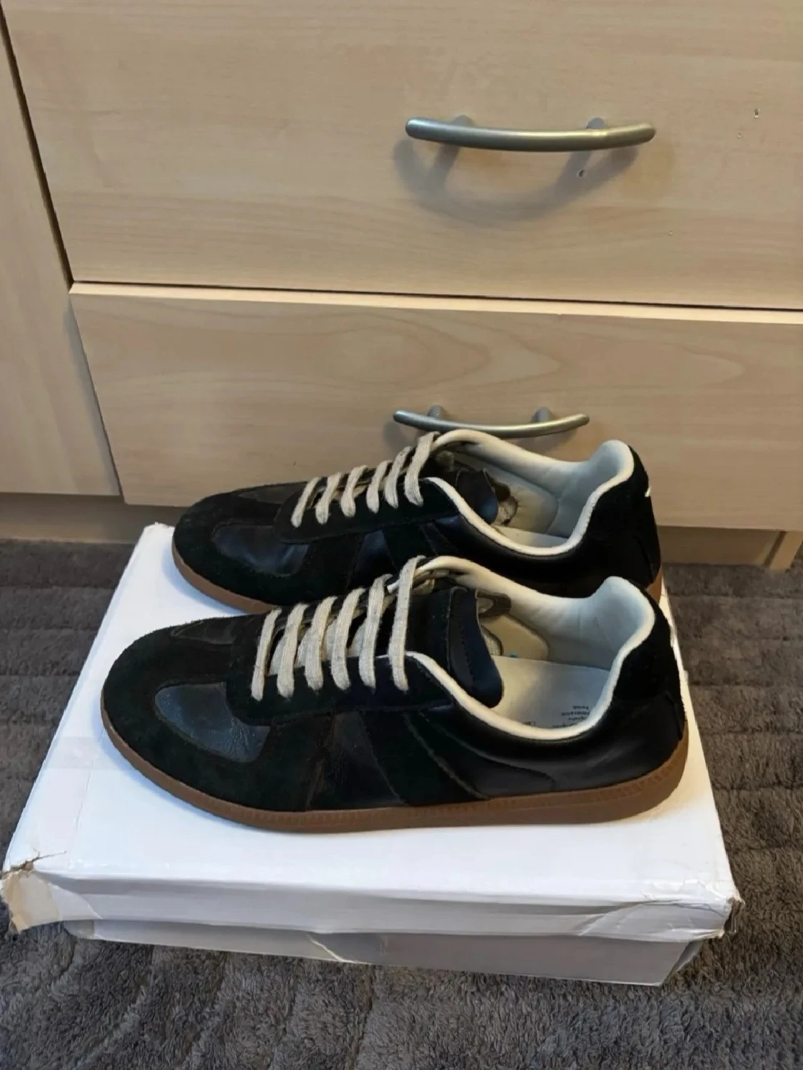 Maison margiela gats svarta
