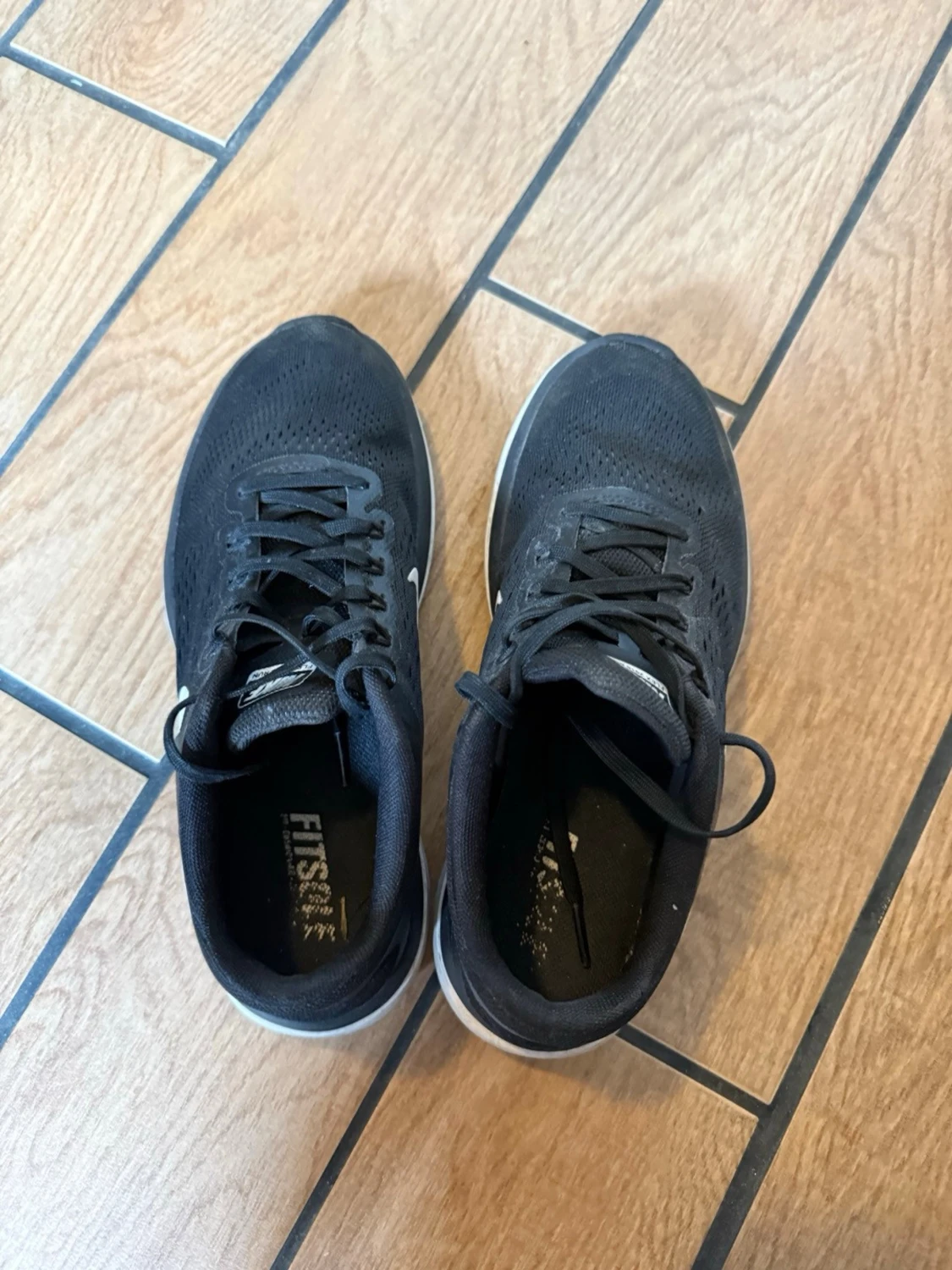 Svarta Nike flex run sneakers  - 3