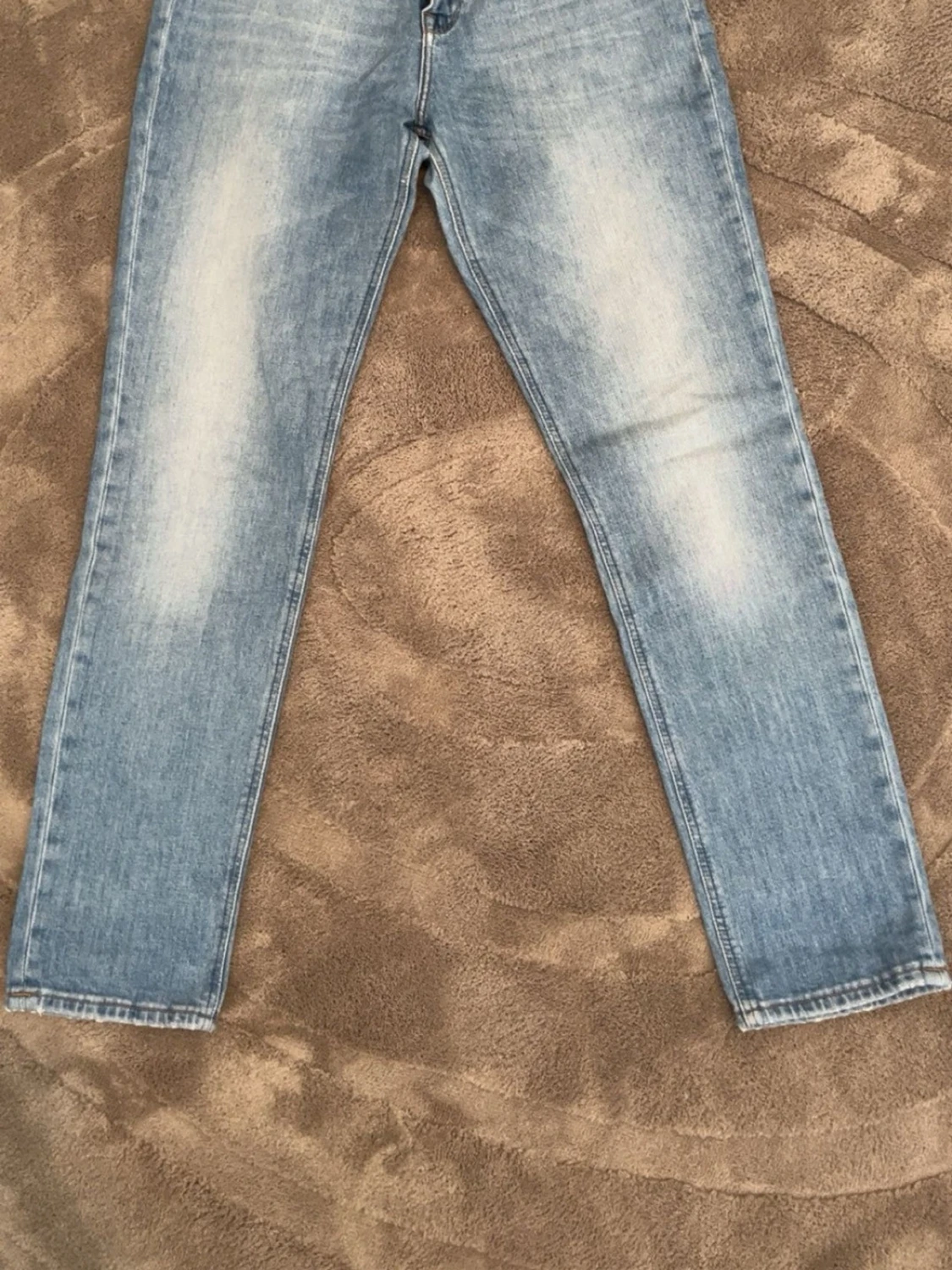 Ljusblå Lee jeans med raka ben - 2