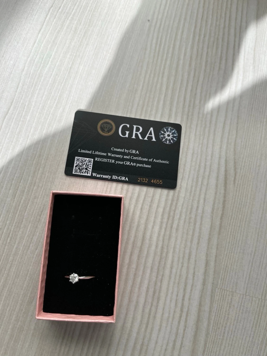 Moissanite ring  - 4