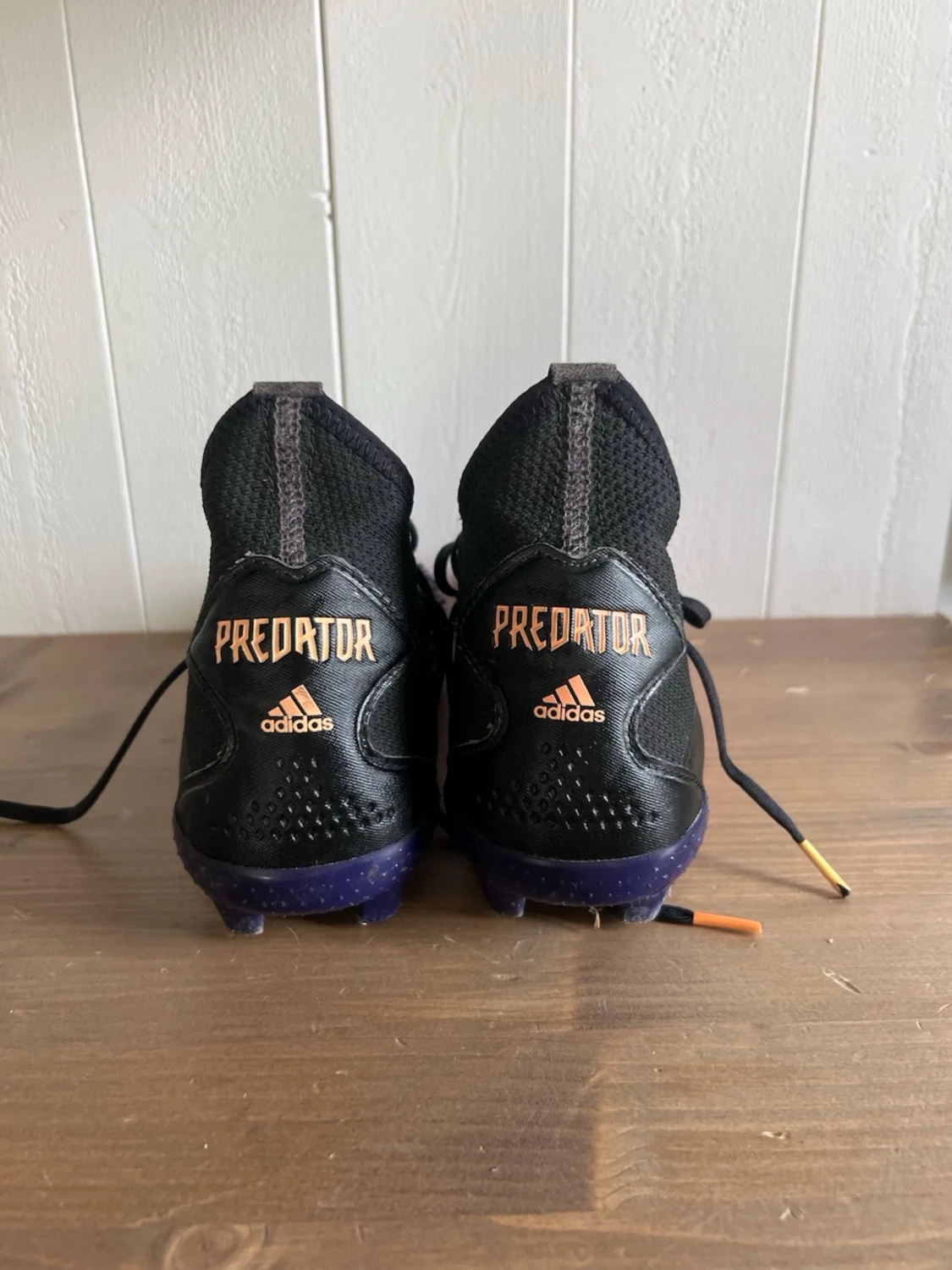 Adidas Predator fotbollsskor röd/svart - 3
