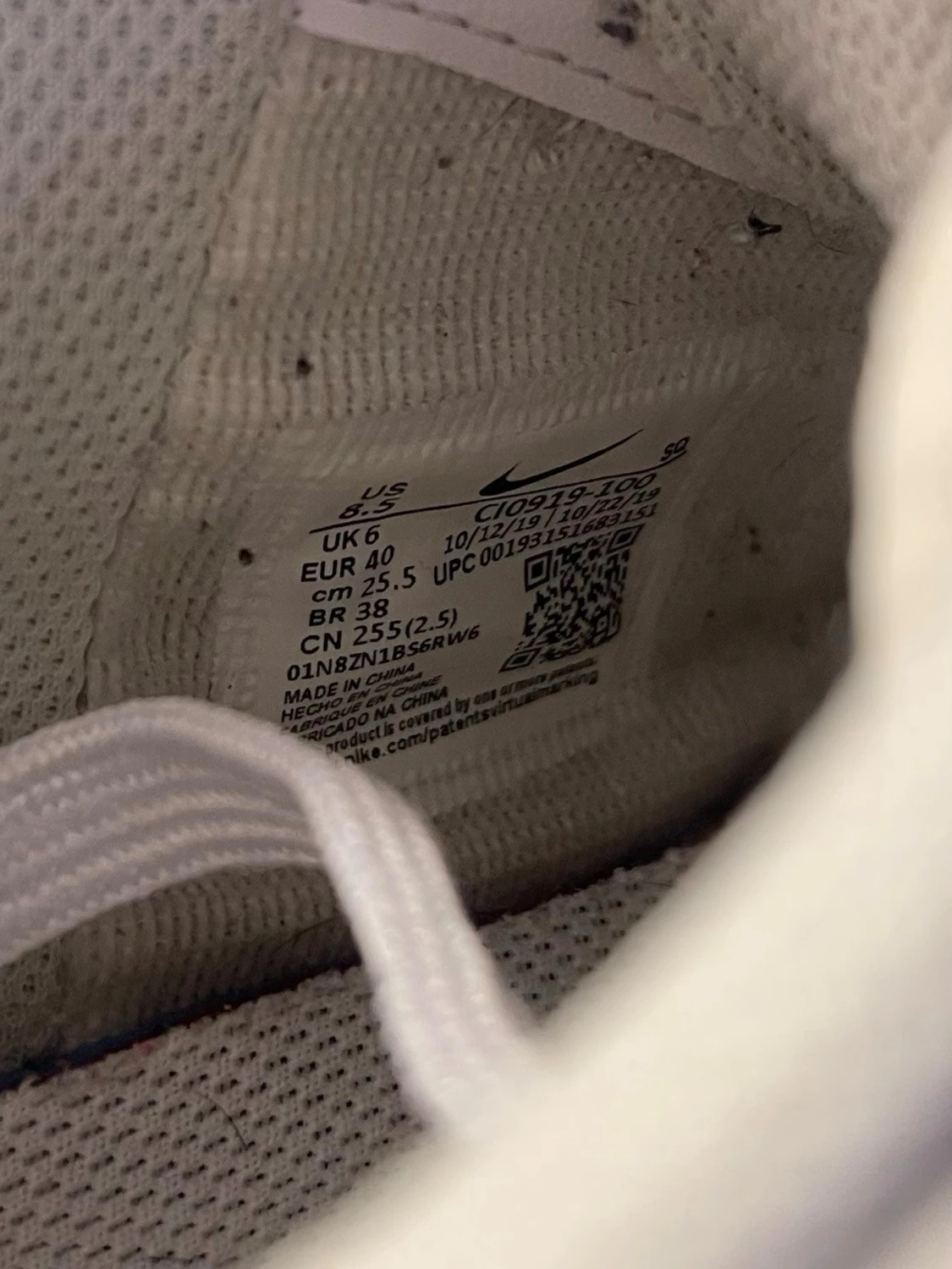 Nike Air Force 1 vita sneakers - 6